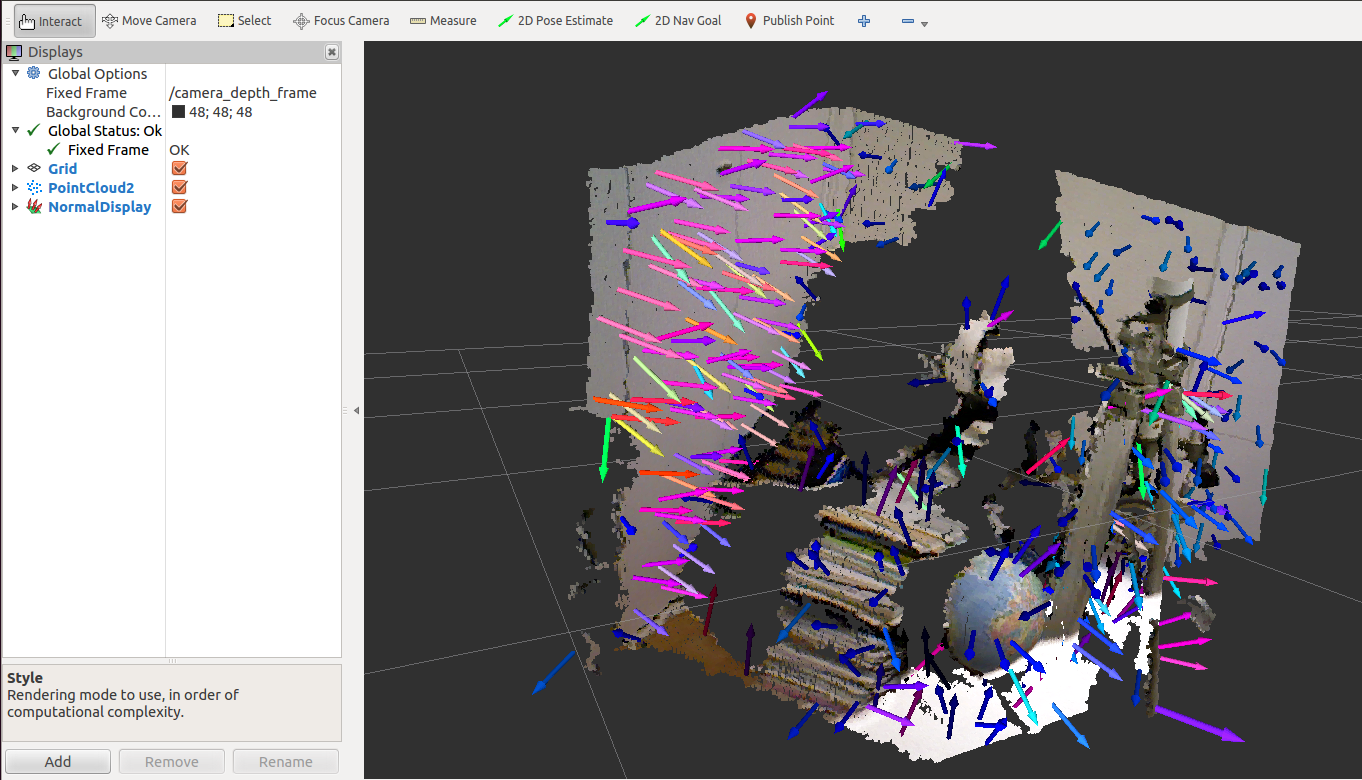 Normal Plugins in RViz